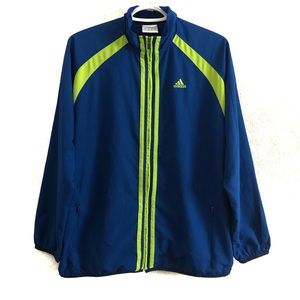 Vintage Adidas 2005 Climaproof, windbreaker track jacket.